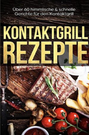 Sie sind auf der Suche nach himmlischen Kontaktgrill Rezepten? Dann ist dieses Kontaktgrill Kochbuch genau das Richtige für Sie! Es erwarten Sie über 60 köstliche Kontaktgrill Rezepte, die sich einfach und schnell umsetzen lassen. Bei dem Buch haben wir vor allem auf eine große Vielfalt gesetzt. So gibt es einen gesunden Mix aus Backrezepten, Frühstücksideen, Snacks & Desserts sowie Antipasti, Mittag- und Abendgerichte. Die Kontaktgrill Rezepte sind bereits in wenigen Minuten servierfertig. Auch die Vorbereitungszeit der jeweiligen Gerichte fällt recht kurz aus. Die Rezepte lassen sich somit ideal in den Alltag einplanen! Sichern Sie sich jetzt ein Exemplar und klicken Sie auf "Kaufen" um Bald schon in den Genuss der kulinarischen Vielfalt des Kontaktgrills zu kommen!