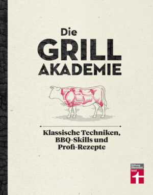 Feuer trifft Präzision 180 Rezepte für alle Grillgeräte Grundlagentechniken anschaulich mit Step-by-Step-Fotos bebildert Geschenkbuch in hochwertiger Ausstattung Umfassende Lektionen zu allen großen Grillthemen: Steaks, Burger, BBQ, Würste, Fisch & Meeresfrüchte, Veggie-Grillen u.v.m.