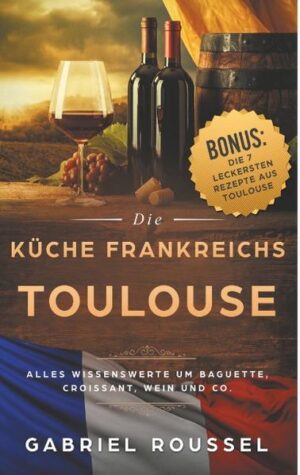 Bon Appétit "Cuisine française" Das Kochbuch für Liebhaber der französischen Küche Mit dem Wissen rum um Baguette, Coq au Vin und weitere französische Spezialitäten werden Sie in jeder Gesellschaft zum Mittelpunkt. Nicht nur dann, wenn es um gutes Essen und die französische Lebensart geht. Erfahren Sie alles über die große Vielfalt an regionalen Gerichten. Lassen Sie sich nichts mehr vormachen wenn es rund um den Weinbau in und Weine aus Frankreich geht. Neben unverzichtbaren Fun Facts, Beispielen, Geschichten und vielen nützlichen Tipps für den Restaurantbesuch gibt es als Bonus die 7 wirklich beliebtesten und besten Rezepte für die Gerichte, mit denen Sie in jedem Frankreich-Koch-Wettbewerb ganz vorne landen würden. Wie wäre es mal einfach die Bewunderung Ihrer Gäste genießen zu können. Viel Spaß beim Lesen und Nachkochen.