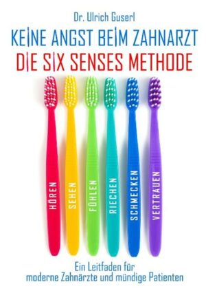 Honighäuschen (Bonn) - Nie wieder Angst beim Zahnarzt! Das will dieses Buch erreichen! Denn, Angst ist beim Zahnarzt ein großes Problem. Und zwar nicht nur für den Patienten, sondern auch für die behandelnden Zahnärzte. Aufgrund von Dentalphobie sind viele Patienten von Zahnärzten kaum behandelbar. Das bringt Frust auf beiden Seiten. Genau hier setzt die SIX SENSES METHODE an. Durch die langjährige zahnärztliche Praxis und die Arbeit mit vielen Angstpatienten, wurden vom Team viele unterschiedliche Methoden, Therapien und Techniken getestet, um den Patienten die Angst vor dem Zahnarztbesuch zu nehmen. Die Ergebnisse und Erfahrungen, die dabei gewonnen wurden, sind die Grundlage der SIX SENSES METHODE, die darauf abzielt, negative sensuelle Erfahrungen bei der Zahnbehandlung zu eliminieren und - wenn möglich - durch positive Erlebnisse und Assoziationen zu ersetzen. Dazu ist es notwendig, in bis zu 6 Bereichen zu intervenieren, um den Zahnarztbesuch für beide Seiten - im wahrsten Sinne des Wortes "entspannt" zu absolvieren. Die Intervention betrifft folgende 6 Bereiche: HÖREN - RIECHEN - SEHEN - SCHMECKEN - FÜHLEN - VERTRAUEN. Dieses Buch soll sowohl Patienten, als auch Zahnärzten die Möglichkeit geben, sich einander ohne Angst anzunähern, um die Zahngesundheit zu garantieren.