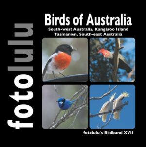 Honighäuschen (Bonn) - Dieses Buch soll einen kleinen Eindruck der vielfältigen Vogelwelt Australiens Süden widerspiegeln. Auf meiner dreiwöchigen Reise ist es mir gelungen über 200 Vogelarten vor die Linse zu bekommen. Die Reise begann im Busch von South-west Australien, dann gings auf Kangaroo Island, von Adelaide nach Melburne, von dort nach Tasmanien und anschließend nach Sydney. Die vielfältige und farbenprächtige Vogelwelt Australiens zu beobachten und zu fotografieren ist wohl für jeden Vogelfotografen ein Highlight. Lassen auch Sie sich begeistern und genießen Sie die Farbenpracht und Einzigartigkeit. Ihr fotolulu