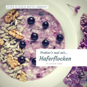 Rezepte: Glutenfreier Haferbrei mit Kokosnuss / Haferbrei mit Erdbeeren / Haferbrei mit Heidelbeeren / Haferbrei mit Nuss und Banane / Schoko-Kirsch-Smoothie / Haferflocken mit Kirschen / Zitronenscone mit Brombeer-Salbei-Konfitüre / Haferflocken mit Chiasamen und Beeren / Rohkostdonuts mit Orangen-Ingwer-Glasur / Tropische Früchte zum Frühstück / Chocolate Chip Cookies / Kokos-Hafer-Smoothie / Veganer chinesischer Haferbrei / Bananen-Hafer-Smoothie / Veganes Müsli / Gebackenes Müsli / Müsliriegel / Haferbrei über Nacht / Chia-Samen mit Buchweizen / Kürbiskuchen Macro Style / Einfache, gesüßte Haferflocken / Schneller Haferbrei / Pekannuss-Granola / Spinat-Grünkohl-Patty / Quinoa-Pfannkuchen mit Hafer / Ingwer-Kokos-Cookies / Gebackener Kabeljau mit grünen Bohnen / Einfaches Haferflockenquinoa / Schnelles Porridge mit Mandeln und Quinoa