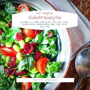 Von Gurken-Kapern-Salat über Zucchinisalat mit Frühlingszwiebeln bis hin zu Tofusalat... ...60 vegane Salatrezepte für jeden Tag und zum Genießen. Rezepte: Ananassalat mit Banane Apfel-Knollensellerie-Salat Artischockensalat Asiatischer Salat Auberginen-Kichererbsen-Salat Auberginensalat Basischer Salat Birnen-Früchte-Salat Bohnensalat mit Kümmel Brauner-Reis-mit-Mais-Salat Bunter Melonensalat Einfacher Bohnen-Gurken-Salat Einfacher Granatapfelsalat Einfacher Rübensalat Erbsen-Orangen-Salat Erdbeer-Spinat-Salat Feiner Kichererbsensalat Früchte-Bohnen Quinoasalat Fruchtzauber mit Quinoasalat Gesunder Quinoasalat Granatapfel-Minze Quinoasalat Granatapfel-Quinoa Salat Grapefruit-Avocado-Ingwer-Salat Grapefruit-Avocado-Salat Grüne-Bohnen-mit-Tomaten-Salat Gurken-Kapern-Salat Gurken-Melonen-Salat Gurken-Paprika-Salat Gurken-Tomaten-Salat Honigmelonensalat Kardamon-Trauben-Salat Karotten-Apfel-Salat Karotten-Rosinen-Ananas-Salat Kartoffelsalat aus dem Schnellkochtopf Kichererbsen-mit-Zitrone-Salat Kopfsalat mit Ananas Kumquatsalat mit Gurke Kürbis-Avocado-Salat Leichter Tomatensalat Mais-Pfeffer-Salat Maissalat Melonen-Minze-Salat Orientalischer Salat Paprika-Brokkoli-Salat Paprika-Gurken-Salat Quinoa-Kokosnuss-Salat Quinoasalat Reissalat mit Früchten Rote-Zwiebeln-mit-Rotkohl-Salat Rüben-Sellerie-Salat Schneller Quinoa-Kohl Salat Sommergemüsesalat Süßkartoffelsalat mit Ingwer Tacosalat Tofusalat Tomaten-Sonnenblumenkerne-Salat Veganer Gurken-Joghurt-Salat Yambohnensalat Zucchinisalat mit Frühlingszwiebeln Zwetschgensalat mit Pfirsich und Banane