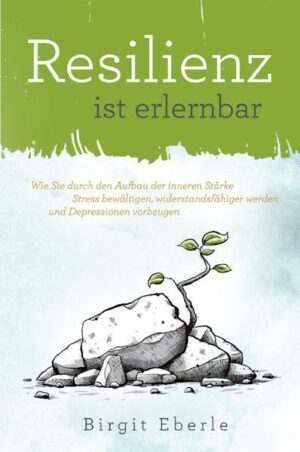 Honighäuschen (Bonn) - Resilienz  wer sich für eine gesunde und gelassene Lebensführung interessiert, stößt heute unweigerlich auf diesen Begriff. Resilienz bezeichnet die seelische Widerstandskraft, die es Menschen erlaubt, Krisen zu überwinden und gestärkt aus ihnen hervorzugehen. Damit sind nicht nur schicksalhafte Katastrophen gemeint, sondern auch der alltägliche Stress, der uns zuweilen an den Rand eines Burn-Out bringt. Trauer zulassen, aber nicht in Resignation verharren, sondern das (Selbst-)Vertrauen zum Weitermachen finden  das können Menschen mit hoher Stehaufmännchen-Kompetenz. Doch was besitzen resiliente Menschen, was andere nicht haben? Diese Frage stellt sich die Wissenschaft seit den 1950er Jahren und konnte bislang eine Handvoll Umwelt- und Persönlichkeitsmerkmale identifizieren. Die frohe Botschaft: Resilienz ist für jeden Menschen erlernbar! Birgit Eberle gibt nicht nur Einblicke in die Resilienzforschung, bekannte Längsschnittstudien und Erkenntnisse der Epigenetik  sie benennt mit 7 Säulen der Resilienz die zentralen Eigenschaften, die eine Persönlichkeit flexibler und widerstandsfähiger gegenüber den täglichen Belastungen und den Schicksalsschlägen machen. Selbstwirksamkeit, Optimismus und Akzeptanz bilden darunter wichtige Merkmale, die nicht angeboren sind, sondern sich gezielt trainieren lassen. Hier hilft ein vielfältiger Werkzeugkasten, der Tools aus NLP, Selbstmanagement und Achtsamkeitstraining entlehnt. Resilienz ist erlernbar bietet Lesern, die sich für wissenschaftliche Hintergründe interessieren, und solchen, die praktische Anwendungsmöglichkeiten suchen, gleichermaßen Fakten und Anregungen. Prüfen Sie selbst mithilfe des Buches Ihr Potenzial in puncto Resilienzfähigkeit und lernen Sie, Ihre seelischen Abwehrkräfte zu trainieren!