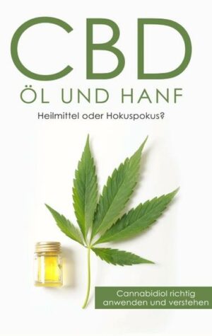 Honighäuschen (Bonn) - Du möchtest CBD sicher anwenden und verstehen? Du möchtest von möglichen Einsatzgebieten erfahren und dich vor Nebenwirkungen in Acht nehmen? Dann ist dieses Buch genau das Richtige für dich! Cannabidiol (CBD) ist der zweithäufigste Wirkstoff der Cannabis Sativa Pflanze (Hanf) und reduziert weitreichende körperliche als auch seelische Stresssymptome bei Mensch und Tier. CBD hat, im Gegensatz zum Cannabinoid Tetrahydrocannabinol (THC), keine berauschende Wirkung und eine Überdosierung mit CBD ist praktisch unmöglich. Selbst die WHO World Health Organisation hat eine Unbedenklichkeit für die Einnahme von CBD ausgesprochen. In diesem Buch erfährst du alles, was du über den Wirkstoff und die Einnahme von CBD wissen musst.