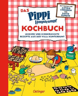 Ich koch mir die Welt, wie sie mir gefällt… Alle kennen und lieben Pippi Langstrumpf! Das freche Mädchen, das ein Pferd hochheben kann und einen Koffer voller Goldstücke hat. Doch nicht nur das: Sie kann auch richtig gut kochen! Sie backt Zimtschnecken, Torten und Pfannkuchen. Sie brät Fleischbällchen und lädt zum Würstchenessen ein. Und sie weiß, was man für ein echtes Seeräuberfrühstück braucht. In diesem Kochbuch finden sich alle Lieblingsgerichte von Pippi Langstrumpf. Kinderleichte Rezepte für die ganze Familie, die ganz einfach nachzukochen sind! Der schwedische Schauspieler und Pippi-Fan David Sundin hat die allerbesten Gerichte aus Pippis Welt ausgesucht und in diesem Kochbuch zusammengestellt. Einfache und leckere Rezepte von Johanna Westman treffen auf lustige Tipps und Texte von David Sundin. Garniert ist das Buch mit Original-Pippi-Zitaten und den berühmten Pippi-Illustrationen von Ingrid Vang Nyman. Leckereien aus der Villa Kunterbunt Pippis Lieblingsgerichte zum Nachkochen: ein kunterbuntes Familienkochbuch für Kinder ab 5 Jahren. So macht Kochen und Backen Spaß: kinderleichte Rezepte für die ganze Familie von der schwedischen Kinderbuchautorin Johanna Westman. Unkompliziert und lecker: von Fleischklößchen über Pfannkuchen bis Zimtschnecken - und dem Geheimrezept für die legendären Krummeluspillen! Pippi Langstrumpfs Leibspeisen: zusammengestellt von dem schwedischen Schauspieler und Pippi-Fan David Sundin. Ein tolles Geschenk für Pippi-Fans: mit lustigen Zitaten von Pippi Langstrumpf und den kunterbunten Original-Illustrationen von Ingrid Vang Nyman. Das perfekte Kochbuch für Kinder, die allein mit einem Affen und einem Pferd in einem Haus wohnen. Aber auch ein wunderbares Familienkochbuch für Jung und Alt. Mit leckeren Lieblingsrezepten, die schnell und einfach nachgekocht werden können. Ein großer, bunt illustrierter Koch- und Backspaß für die ganze Familie. Ein originelles Geschenk für Pippi-Langstrumpf-Fans von 0-99 Jahren.