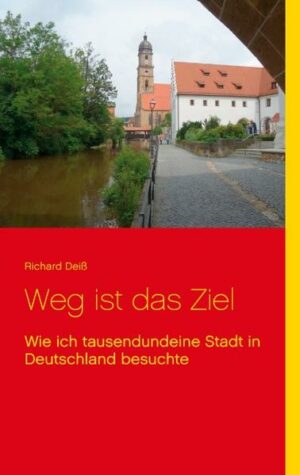 Der Autor hat bereits mehr als 1000 deutsche Städte besucht. Zu den 250 sehenswertesten Städte sind im Büchlein kurze Reiseeindrücke