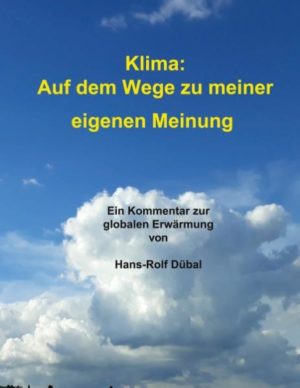 Honighäuschen (Bonn) - Es kann mühsam sein, sich eine eigene, unabhängige qualifizierte Meinung zur globalen Erwärmung zu bilden. Aber es ist auch notwendig, dass möglichst viele Menschen das tun, denn es steht einiges auf dem Spiel - in beide Richtungen, Ökonomie und Ökologie. Fehlentscheidungen mit weit reichenden Folgen liegen in der Luft. In dem vorliegenden Buch beschreibt der Autor Daten und Fakten, Geschichtliches und mögliche Ursachen der gegenwärtigen Erwärmung aus seinem Blickwinkel. Das reich mit Grafiken versehene Buch soll den Lesern ermöglichen, diesen Weg nachzuvollziehen und so einen Ausgangspunkt für das eigene Urteil zu dieser Thematik zu gewinnen.