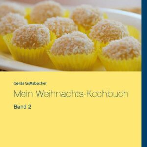 Mein Weihnachtskochbuch beinhaltet schmackhafte Rezepte für die Advent- und Weihnachtszeit. Viele davon haben Familientradition. Ob Kipferl, Lebkuchen, Kekse oder verschiedene Arten von Kugeln, alle schmecken hervorragend und sind auch nette Geschenke für liebe Freunde. Eines haben alle Leckereien gemeinsam: Wir genießen sie ohne Reue und lassen uns von ihnen in Weihnachtsstimmung versetzen! "Mein Weihnachts-Kochbuch" ist erhältlich im Online-Buchshop Honighäuschen.