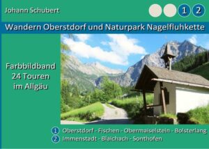In der Region Oberstdorf und Naturpark Nagelfluhkette zeigt der Farbbildband Rundwanderungen. Fünf bis sieben Bilder je Tour geben wertvolle Einblicke in die Allgäuer Landschaft vor dem Wählen eines Ausflugzieles. Übersichtskarten und Informationen über Startpunkt