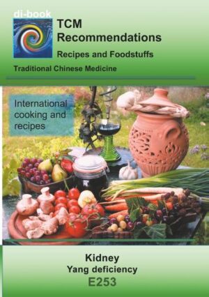 di-book - nutritional counseling after syndromes - Diet recommendations, recipes and food supplements for supporting the Traditional Chinese Medicine therapy. The recipes help you to cook tasty dishes. All recipes with cooking instructions, calorie indications and description of the effect. The foods are shown in categories Recommended, Yes, Less and No, and help orientate if your own recipes should be cooked.