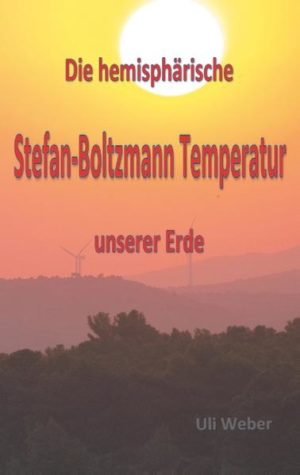 Honighäuschen (Bonn) - Mein hemisphärischer Stefan-Boltzmann Ansatz für die Temperaturgenese auf unserer Erde hatte sich über eine Anzahl von Erkenntnisschritten entwickelt. Dieses Buch fasst diese Schritte nun kompakt und auf einer begrifflichen Ebene zusammen. Die hemisphärische Stefan-Boltzmann Betrachtung behandelt weder Wetter noch Klima, sondern ein langjähriges Mittel der elementaren Kräfte, die beiden zugrunde liegen. Denn im Gleichgewicht zwischen hemisphärischer Sonneneinstrahlung und globaler Abstrahlung bestimmen die globalen Wärmespeicher von Atmosphäre und Ozeanen den individuellen örtlichen Temperaturverlauf auf unserer Erde. Ein "natürlicher" atmosphärischer Treibhauseffekt oder eine "atmosphärische Gegenstrahlung" sind zur Erklärung der Temperaturgenese auf unserer Erde weder erforderlich noch nachweisbar.
