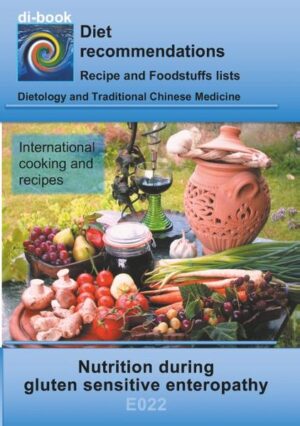 Di-book - nutritional counseling after syndromes - Diet recommendations, recipes and food supplements for supporting the school medicine therapy. The recipes help you to cook tasty dishes. All recipes with cooking instructions, calorie indications and description of the effect. The foods are shown in categories recommended, yes, little and no and help you to orientate if your own recipes should be cooked.