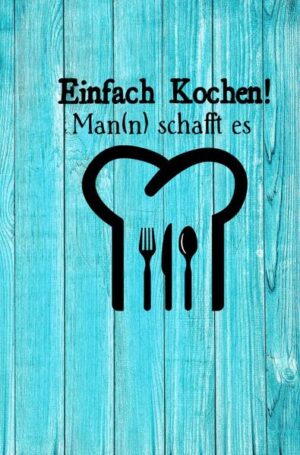 „Einfach Kochen - Man(n) schafft es“ ist ein Kochbuch für jeden. Es beinhaltet eine Vielzahl an einfachen Gerichten, die sich schnell mit Zutaten die man im Haushalt findet anfertigen lassen. Zudem gibt es auch zu jedem Rezept noch Tipps die dich inspirieren sollen die Gerichte nach deinen Wünschen zu gestalten. Ich selbst habe Jahrelang in der Gastronomie gearbeitet und auch meine Ausbildung in der Küche gemeistert. Daher kenne ich viele schnell zu zubereitende Gerichte und Tipps aus meinem Arbeitsalltag die ich ihnen mitgeben möchte.