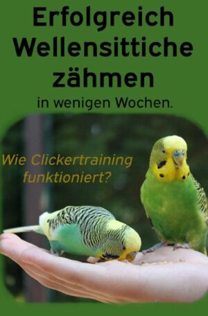 Honighäuschen (Bonn) - Erfolgreich Wellensittiche zähmen in wenigen Wochen. Wie funktioniert Clickertraining mit Wellensittichen? Ein Ratgeber zur Einer Schritt-für-Schritt Anleitung für das zähmen von Wellensittichen. Du hattest vorher noch nie einen Wellensittich und fragst dich: Wie zahm Wellensittiche werden können? Wie lange dauert es ein Wellensittich zu zähmen? Wie kann man einen Wellensittich zähmen? Wie das Clickertraining funktioniert? Was die Laute der Wellensittiche verraten? Unterschiede im Alter oder Geschlecht? Diese und viele weitere Fragen werden für dich in diesem Ratgeber beantwortet. So sollte das zähmen und Vertrauen gewinnen von Wellensittichen einfach funktionieren. Damit kannst du viel Spaß mit diesen wunderbaren Vögeln haben. Bitte aber keine Einzeltierhaltung!