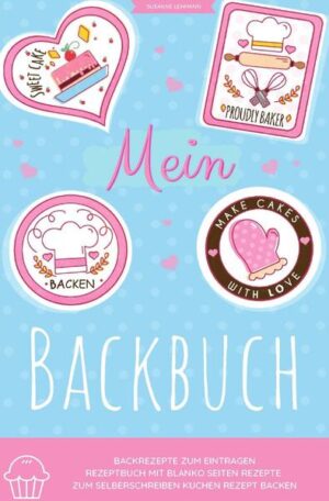 Endlich finden Deine Lieblingsbackrezepte den Platz den sie verdienen! Das leere Kochbuch mit blanko Seiten wartet nur darauf mit Deinen Lieblings-Backrezepten gefüllt zu werden. Die linierten Seiten sind bereits in Rezeptname, Zutaten, Portionenanzahl und Zubereitung aufgeteilt. Außerdem ist ein Namensetikett zur Personalisierung vorhanden. Dieses Buch ist auch bestens als Geschenk für die beste(n) Freund(in), Mama, Papa, Oma, Opa und Hobbybäcker geeignet! "Mein Backbuch Backrezepte zum Eintragen Rezeptbuch mit blanko Seiten Rezepte zum Selberschreiben Kuchen Rezept Backen" ist erhältlich im Online-Buchshop Honighäuschen.