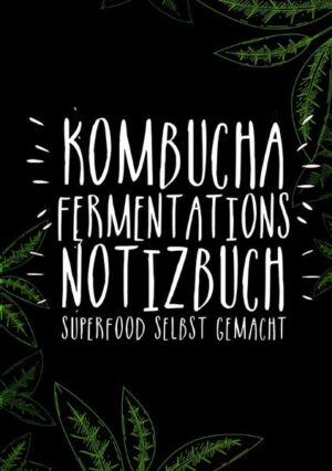 Kombucha, bzw der Kombucha-Pilz (SCOBY), ist ein wahrer Alleskönner und Gesundbrunnen! SCOBY steht für „symbiotic culture of bacteria and yeast“. Dem fermentierten Getränk werden heilende und gesundheitsfördernde Eigenschaften zugesprochen und ist ein wahrer Fitness-Booster! Antioxidantien, Gerbstoffe..der asiatische Kombucha enthält alles, was unser Körper braucht. Das Beste: All das kann man ganz einfach in der eigenen Küche produzieren. Der Gescmmack ist bitter-süß und erinnert an sehr jungem Wein oder Most - je nachdem wie lange fermentiert wurde. Dabei entsteht auch etwas Alkohol, was dem Ganzen Spritzigkeit verleiht. Das Notizbuch hilft dir, eigene Experimente und Kreationen zu dokumentieren und zu bewerten: Grüner Tee, sechs Minuten gezogen, acht Tage fermentiert? Hibiskustee, 3 Minuten gezogen, 7 Tage, angesetzt mit Ahornsirup und Trockenfrüchten? Es gibt endlose Möglichkeiten und Geschmacksrichtungen. Einfach loslegen, experimentieren und geniessen! Den Kombucha-Pilz kann man ganz einfach imOnline-Handel oder in ausgesuchten Läden erwerben. Dort findet man auch eine genaue Anleitung zur Fermentation und Tips zum Geschmack. Das Grundrezept steht im Notizbuch. Natürlich ist das Buch auch ein super Geschenk zum Geburtstag, Weihnachten, zum nächsten Brau-Fest, einfach so.