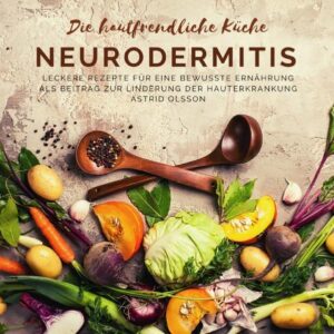 Wer leckere Rezepte mag, ist hier genau richtig - kein Gerede, einfach nur leckere Gerichte. Ein Buch - über 60 Rezepte - bei Neurodermitis ohne Reue genießbar - 100% Geschmack. Neurodermitisgerecht Kochen muss nicht aufwändig sein. Um über die Ernährung die Folgen der Erkrankung zu mildern oder wenigstens nicht schlimmer zu machen, braucht man die richtigen Zutaten und Rezepte. Hier hilft dieses Buch mit einer bunten Auswahl verschiedenster Gerichte. Die genussvolle Küche: Probieren Sie zahlreiche, originelle Rezeptideen aus. Zaubern Sie in ihrer Küche leckere Snacks und Hauptspeisen im Handumdrehen. Wie wäre es mit Crêpes indischer Art für die Sünde zwischendurch? Lust auf einen Zucchini-Spargel-Hähnchen-Auflauf? Auf der Suche nach schmackhaften Hauptspeisenideen bei spontanem Besuch, die hautfreundlich gestaltet bleiben? Soll es für das Lunchpaket bei der Arbeit sein..? ...oder einfach entspannt mit den Liebsten das frisch Gekochte genießen, ohne doppelt und dreifach kochen zu müssen? Jetzt zuschlagen und genussvoll neurodermitisgerecht genießen! Auf zu neuen, hautfreundlichen Gerichten - Das erwartet Sie: Viele Rezepte, sodass für Jeden etwas dabei ist. Gesund Essen und dennoch uneingeschränkt Genießen müssen sich nicht mehr gegenseitig ausschließen. Schluss mit gewöhnlichen Naschereien - Snacks können auch hautschonend gestaltet sein. Selbst Kochanfänger können den Großteil der Rezepte problemlos nachkochen - ohne das die Gerichte zu "simpel" sind. Worauf warten Sie noch? Schlagen Sie gleich zu! Schnell - Lecker - Hautfreundlich