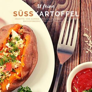 Zeit für Süßkartoffeln! Wer Süßkartoffeln mag, ist hier genau richtig. Mit knapp drei Dutzend toller Rezeptideen, die für jeden Anlass und Geschmack etw. zu bieten haben. Wie wäre es mit ein paar leckeren Gewürzkartoffeln für die Sünde zwischendurch? Lust auf eine Mangoldcremesuppe mit Süßkartoffeln? Auf der Suche nach schmackhaften Hauptspeisenideen bei spontanem Besuch, die kartoffellastig gestaltet bleiben? Soll es für das Lunchpaket bei der Arbeit sein..? ...oder einfach entspannt mit den Liebsten das frisch Gekochte genießen und dabei die Vielfalt der Süßkartoffel entdecken? Jetzt zuschlagen und die Welt der Süßkartoffel erleben!