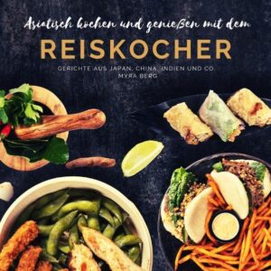 Lust auf Gutes aus der asiatischen Küche? Dann ist dieses Reiskocher-Rezeptbuch genau richtig! 100% Rezepte pur Ob Hähnchen in Rahm mit Kabocha oder indische Kokossuppe - mit dem Reiskocher und zahlreichen, schmackhaften Rezepten ist man für jeden Anlass bestens gerüstet! Wie wäre es mit einer chinesischen Reis-Bowl mit Garnelen? Dürfen es ein paar vegetarische Chinakohl-Wraps sein... ...oder doch die Teriyaki-Shrimps mit Frühlingszwiebeln? Jetzt zuschlagen und die Vielseitigkeit des Reiskochers entdecken! Ein Reiskocher ist nicht "nur" ein schnödes Aufwärmgerät. Viel mehr kann in diesem tollem Küchenhelfer leicht und locker zubereitet werden. Günstig, effizient und vielseitig - was will man mehr?