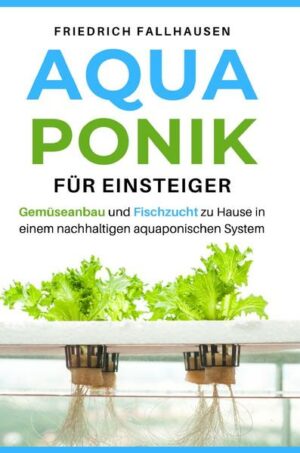 Aquaponik im Eigenbau - Der deutsche Leitfaden zum Bau und Betrieb eines nachhaltigen aquaponischen Systems Das kompakte Buch rund um die aquaponischen Systeme mit nachhaltigem Gemüseanbau und Fischzucht! Möchten Sie in Ihrem Garten frisches Gemüse ernsten und Fische züchten? Suchen Sie nach einer neuen Herausforderung, bei der es darum geht, Ihre Familie gesund und nachhaltig zu ernähren? Sie erfahren in diesem Wissensratgeber, was Sie für Ihr eigenes Aquaponik-System benötigen und wie der Gemüseanbau und die Fischzucht mit Effizienz funktionieren. Dieser ultimative Leitfaden ist einfach und verständlich: Ein praxisnaher Ratgeber, der die Vorteile und Funktionen der aquaponischen Systeme offenbart und zum Nachmachen einladet. Nachhaltige Aquaponik für Anfänger: ? Warum Aquaponik eine nachhaltige Art des Gemüseanbaus ist ? Der Nährstoffkreislauf, der die Aquaponik möglich macht ? Verschiedene Systeme, die Sie für den Anbau von Frischprodukten verwenden können ? Die Futtermenge für optimales Pflanzen- und Fischwachstum ? Die richtige Temperatur für optimales Wachstum ? Wie Sie die verfügbaren Nährstoffe in Ihrem System erhöhen können ? Die richtigen Fische für die Aquaponik ? Welche Pflanzen am besten wachsen und welche man vermeiden sollte ? Die Vorteile von Aquaponik für Mensch und Umwelt ? Die Prinzipien der Aquaponik ? Und vieles, vieles mehr Lassen Sie sich diesen Mehrwert nicht entgehen und sichern Sie sich jetzt Ihre Ausgabe von Aquaponik für Einsteiger. Vor einigen Jahren wusste ich noch nichts über Aquaponik. Ich konsumierte alle Informationen, die damals zur Verfügung standen. Heute möchte ich dieses Wissen mit Ihnen teilen. Mit den in diesem Buch enthaltenen Informationen werden Sie in der Lage sein, Ihr System entsprechend Ihrem Budget, Ihrer Zeit und dem verfügbaren Platz zu erstellen. Viel Freude beim Lesen wünscht Ihnen Ihr Friedrich Fallhausen "Aquaponik für Einsteiger" ist erhältlich im Online-Buchshop Honighäuschen.