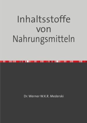 Inhaltsstoffe für Nahrungsmitteln ist ein umfangreiches Nachschlagewerk oder Kompendium für [Hobby]Köche, die an Aromen und damit verbundenen Informationen zu den Chemischen Strukturen interessiert sind. In insgesamt 28 Kapiteln werden Aromastoffe und ihre molekularen Strukturen präsentiert und diskutiert. Schwerpunkt dabei sind die Aromen von Früchten [Kapitel 3], Gemüsen [Kapitel 11], Gewürzen [Kapitel 13], Kräutern [Kapitel 16], Nüssen [Kapitel 19], Pilzen [Kapitel 20] und Wildkräutern [Kapitel 27]. Weiterhin gibt es Kapitel, die auf gewisse Eigenschaften der Aromen eingehen: Erhitzen [Kapitel 1], Kritische Aromen [Kapitel 2], Gerüche [Kapitel 4], Schwefelhaltige Aromen [Kapitel 5], Toxizität [Kapitel 6], Umami/Geschmacksverstärker [Kapitel 12] und Heilwirkungen [Kapitel 14]. Zusätzlich, immer verbunden mit den Chemischen Strukturen, wird auf Bitterstoffe [Kapitel 7], Etherische Öle [Kapitel 10], Farbstoffe [Kapitel 9], Fette/Öle [Kapitel 10], Bindemittel/Hydrokolloide/Emulgatoren [Kapitel 15] sowie Bindungen [Kapitel 25], Proteine/Eiweiße [Kapitel 21], Schärfe [Kapitel 23], Vitamine [Kapitel 26] und Zucker/Polysaccharide [Kapitel 28] eingegangen. Ebenfalls werden Mischungen von Gewürzen und Kräutern vorgestellt [Kapitel 17 und 18]. Für Strukturinteressierte ist ein Kapitel [24] zu Trivialnamen angelegt.