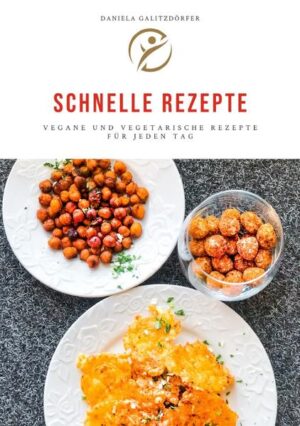 Im Buch finden Sie über 80 Rezepte für vegane und vegetarische Mahlzeiten, Beilagen. Soßen, Snacks, und Desserts. Sie können fast jedes vegetarische Rezept auch in einer veganen Variante zubereiten. Meist muss dafür nur eine Zutat ausgetauscht werden. Kombinieren Sie Hauptgerichte, Beilagen und Soßen oder gestalten Sie individuelle Menüs mit mehreren Gängen. Dabei behalten Sie dennoch stets Ihre Nährwerte im Blick. Entweder ganz klassisch mit der Nährwerttabelle oder Sie zählen, kombiniert mit den Ernährungsplänen der Autorin, einfach nur die Punkte. In diesem Buch finden Sie: 7 Rezepte Frühstücksvariationen. 7 Rezepte Aus der Backstube. 25 Rezepte für Hauptgerichte. 17 Beilagen-Rezepte. 12 Soßen-Rezepte. 7 Rezepte für Salatdressings. 9 Dessert-Rezepte. Als gut lesbares Ringbuch  Damit die Seite beim Kochen offen bleibt! "Schnelle Rezepte" ist erhältlich im Online-Buchshop Honighäuschen.