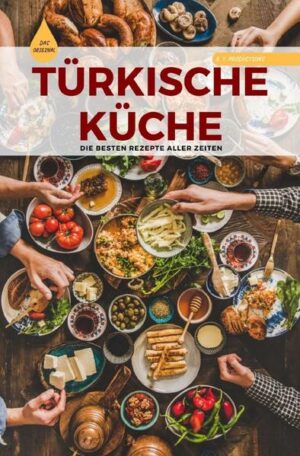 Die türkische Küche hat eine lange Geschichte und stellt eine Weiterentwicklung der ursprünglichen nomadischen Kochtradition der türkischen Völker dar. Die Übergänge zur orientalischen Küche oder zur Balkanküche sind fließend. Diese Vielfalt an Einflüssen entwickelte sich im Laufe der Jahrhunderte, insbesondere unter dem Einfluss der osmanischen Kultur und Lebensweise, zur heutigen charakteristischen türkischen Küche. Es soll schnell gehen, einfach sein und gut schmecken: Dieser Wunsch sei uns Befehl..! Darum haben wir Ihnen hier eine Auswahl an türkischen Rezepten zusammengestellt, die Sie mit Freude im Handumdrehen zubereiten. Wir verraten in diesem Buch unsere liebsten Rezepte aus der Türkei. Neben traditionellen Gerichten, greifen wir auch auf klassische Rezepte der türkischen Mütter zurück. Die Gerichte voller Aromen und aufregender Geschmacks-kombinationen bringen die Frische, Vielfalt und Lebendigkeit der türkischen Küche auf Ihren Teller - und lassen sich bequem zu Hause nachkochen! "Wir wünschen Ihnen viel Spaß und Gelingen beim Kochen der Rezepte…"