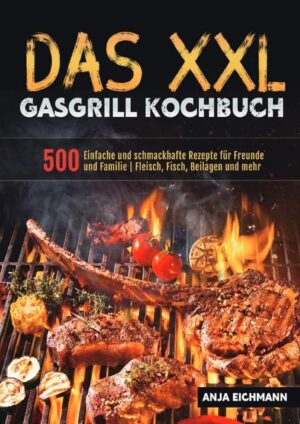 Über 500+ großartig schmeckende Gasgrill-Rezepte für jede Mahlzeit des Tages. Sie werden dieses einmalige Kochbuch für Ihre Gasgrill-Küche genießen. Ihr Gasgrill kann mehr, als Sie denken! Warum nehmen Sie nicht eine Abkürzung und lernen "erfahrene Köche" Tipps, inoffizielle Tricks und Umgehungen, für die die meisten Leute Monate brauchen, um sie durch Versuch und Irrtum zu lernen? Nichts macht mehr Spaß, als im eigenen Garten eine Menge leckerer Speisen zu grillen. Mit den Tipps, Techniken und Rezepten in diesem Buch können Sie im Handumdrehen die authentische Restaurantqualität eines klassischen Diners oder eines altmodischen Burger-Lokals nachstellen. Holen Sie das Beste aus Ihrem Gasgrill mit diesem gut recherchierten, getesteten Kochbuch und Ratgeber! Perfekt für Erstbenutzer oder erfahrene Köche. Enthält bebilderte Anleitungen und über 500 unserer besten Rezepte.