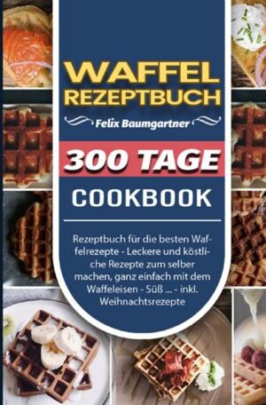 300 Tage Waffel Rezeptbuch Wenn man an eine Waffel denkt, kommt schnell das Bild eines einfachen Teiges in den Kopf, der im Waffeleisen ausgebacken und zum Schluss mit Puderzucker bestreut wird. Das war vielleicht in Omas Zeiten noch gang und gäbe jedes Wochenende dieselbe Rezeptur zu backen. Heute bereitet man nicht nur süße Waffeln zu, sondern auch herzhafte. Aber nicht nur das. Selbst vegane und Low Carb Waffeln sind in Kochbüchern zu finden. In diesem Waffel-Buch findest du Kreationen, die du so noch nicht auf deinem Teller hattest. Dich erwarten Waffel Donuts, belgische Käsewaffeln, Schokowaffeln und noch viele weitere Rezepte.