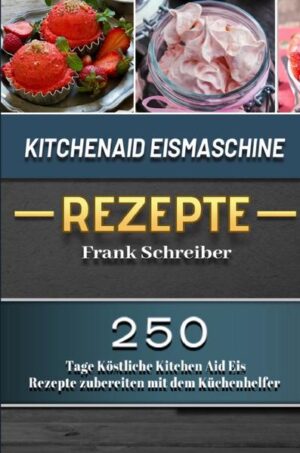 In diesem Rezeptbuch erhältst du tolle abwechslungsreiche sowie unvergessliche Kitchenaid Eis Rezepte für die Eismaschine. Du besitzt eine Kitchenaid Küchenmaschine und die dazugehörige Eismaschine und möchtest darin tolles Eis herstellen? Dann bietet dir dieses Rezeptbuch eine Vielfalt von Eis Rezepten, die du einfach probieren musst. Nicht nur normales Eis kannst du mit dem Kitchenaid herstellen, sondern auch herrliche Sorbets. Diese Rezepte musst du unbedingt probieren, um die Welt der verschiedenen Eis-Sorten kennenzulernen. Die Rezepte in dem Buch sind unabhängig vom Hersteller des Gerätes und nicht von diesem beeinflusst.