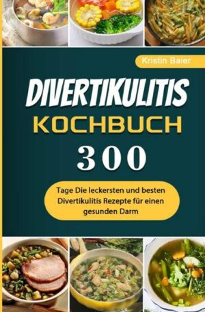 365 Tage Divertikulitis Kochbuch Die leckersten und besten Divertikulitis Rezepte für einen gesunden Darm. In diesem Kochbuch erwartet Sie eine Vielzahl an geeigneten Rezepten bei Divertikulitis. Leiden Sie an Divertikulitis und möchten sich deshalb richtig ernähren? Sie möchten sich der Divertikulitis Ernährung näher kommen? Dann ist dieses Kochbuch genau das richtige für Sie. Sie erfahren in diesem Kochbuch nicht nur die leckersten Divertikulitis Gerichte, sondern auch wertvolle Informationen sowie Tipps über Divertikulitis.