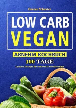 Low Carb Vegan Rezepte - Vegan Kochbuch ❌ über 100 Tage Rezepte❌ Low Carb Vegan - So macht das Abnehmen ohne Sport viel Freude Viele Menschen wollen das Gleiche: Abnehmen ohne viel Mühe und abnehmen, ohne Sport treiben zu müssen. Gesund abnehmen wäre auch noch ideal, denn wenn, dann soll schon alles stimmen. Wie aber kann man genau dies für sich erreichen? Ganz einfach, indem man sich für das Low Carb Vegan Kochbuch entscheidet. Dies möchten wir Ihnen gerne näher erklären. Die Low Carb Diät ist im Moment absolut im Trend, weil die Menschen davon ausgehen, sich gesund zu ernähren und doch einige Kilos loszuwerden. Dies ist auch nicht so ganz verkehrt, obwohl es auf Dauer nie gut ist, sich nur den tierischen Fleisch- und Milchprodukten zuzuwenden. Dies muss so einfach einmal gesagt werden. Eine perfekte Alternative hingegen wäre die Low Carb Vegan Ernährung.