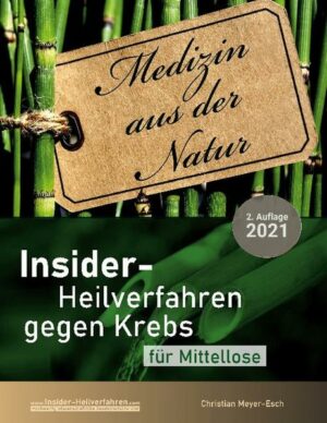 Honighäuschen (Bonn) - Viele an Krebs erkrankte Menschen sind mittellos und auf Sozialhilfe angewiesen. Im Gegensatz zu reichen Menschen, die sich auch Heilpraktiker und naturheilkundliche Therapien leisten können, stehen den Mittellosen in der Regel nur die Standard-Therapien der Schulmedizin zur Verfügung. Dieses Werk wurde daher geschaffen, um auch mittellosen Menschen Zugang zu alternativen Krebstherapien zu ermöglichen. Denn viele naturheilkundliche Therapien sind äußerst preisgünstig und können daher auch problemlos von sozial schwachen Menschen bezogen werden. Die Therapien in diesem Buch reichen von 50 Cent bis zu 85 Euro/Monat. Jeder hat daher die Möglichkeit, ganz nach seinem Budget sich die Therapien selbst zusammenzustellen. Auch im Jahre 2021 bekommen Krebspatienten immer noch fragwürdige Chemotherapien vorgesetzt, die nachweislich bei den meisten Krebsarten überhaupt keine Wirkung haben. Im Gegenteil, das Risiko an Krebs zu erkranken nimmt dadurch noch weiter zu. Warum werden Krebspatienten mit einer "Heil"-Methode behandelt, die genau diese Krankheit AUSLÖST? Auch ist die Heilungsrate in all den letzten Jahren und Jahrzehnten kaum gestiegen. Ist eine Heilung möglicherweise gar nicht gewollt, weil man mit den jetzigen Methoden sehr gutes Geld verdienen kann? Dieses Buch beweist mit zahlreichen Studien, dass die Krebsforschung deutlich weiter ist, als man uns in den Mainstream-Medien und der Schulmedizin erzählt. Es werden 59 Heilverfahren vorgestellt (darunter u.a. Katzenkralle, Kurkuma, Bittermelone, DL-Methadon, Senfsamen, Heilpilze, modifiziertes Zitruspektin, um nur einige zu nennen), die in wissenschaftlichen Studien, teils sogar in Fall-Studien an Menschen, nachweislich zur Heilung geführt haben. Wohl gemerkt allein und ohne Hilfe von Chemotherapie oder Bestrahlung! Darüber hinaus erfahren Sie, mit welchen Diagnose-Methoden Krebs nebenwirkungsfrei diagnostiziert werden kann und das sogar Jahre im Voraus. Ob Schulmedizin oder nicht- nachdem Sie dieses Buch gelesen haben, können Sie das selbst entscheiden. Jedoch kann nur ein umfassend INFORMIERTER Patient auch weise Entscheidungen treffen. Lassen Sie sich diese Freiheit nicht nehmen! Falls Sie skeptisch sind und denken "Wenn das alles so toll wirken würde, wüsste doch jeder längst davon", dann werden Sie die zahlreichen wissenschaftlichen Studien und Fall-Berichte in diesem Buch ganz sicher überzeugen. Seien Sie offen für die Alternativmedizin und lesen Sie dieses Buch unvoreingenommen.