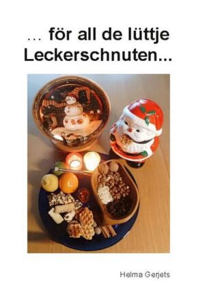 Zur Weihnachtszeit ist es in vielen Haushalten Tradition Adventsgebäck herzustellen. Hier sind nun die Rezepte von der Ostfriesin Helma Gerjets. "...för all de lüttje Leckerschnuten..." ist erhältlich im Online-Buchshop Honighäuschen.