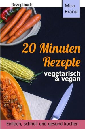 Keine Zeit immer aufwendig zu kochen? Dann ist dieses Rezeptbuch eine Lösung! Alle Rezepte sind blitzschnell zubereitet und ein Genuss für den Gaumen. Und das Beste: alle Rezepte sind vegan und vegetarisch. Alltagstaugliche, abwechslungsreiche Rezepte für jeden Tag in nur 20 Minuten - Kochen muss nicht kompliziert sein. In diesem Rezeptbuch erwartet Sie: - Veganer Hot Dog mit Salat - Apfelrotkohl-Nudelauflauf - Bulgur mit Schafskäse und Oliven - Erdnuss-Kartoffelplätzchen mit würzigem Paprikagemüse - Chinesisches Tomatengemüse mit Chinakohl - Scharfes Paprika-Gemüse mit Baguette - Ratsherrn-Gemüse - Chinesisches-Sandwich mit Chinakohl - Weiße Bohnen-Sahne-Eintopf - Warme überbackene Kräuter-Brotschnitten - Kichererbsensuppe mit Sahne Top - Chow mein Nudeln mit Pilzgemüse - Linsen-Gulasch mit Reis - Senfsuppe mit vegetarischen Würstchen - Gefüllte Kohlrabiblätter mit veganer Bolognese - Mixed Pickles Suppe - Sahne Dill Kartoffeln mit Würstchen-Gemüse - Nudel-Rote-Bete Auflauf - Gebackener süßer Butterreis mit Kokosnuss Rosinen und Camembert - Camembert-Aprikosenbrote - Warme Haferflocken Crunchies mit Trockenfrüchte-Kompott und Joghurt - Hirsebrei mit Aprikosen - Waldbeerensuppe mit Hirsekloß - Gefüllte Zimt-Nuss-Birnen - Brokkoli-Ricotta mit Salat - Tomatensuppe, italienisch - Zucchini-Gemüse italienisch - Frühlingshafter Sprossen Genuss - Buntes Sprossengemüse mit Brot - Kapern-Sahne-Kartoffeln im Kresse-Salat-Nest - Überbackene Sprossen-Paprikaschiffe - Frühlingssprossen mit Joghurtsauce und Schmorkartoffeln - Sprossen-Gemüsepfanne - Hirsebrei mit Paprika Sprossengemüse - Mungokeimlinge mit warmen Sahne-Sauerkraut - Porree-Sahne-Sprossen Gemüse - Überbackene Kresse Brote mit Ziegenkäse - Kichererbsenbrei mit scharfem Ananas-Sprossengemüse - Avokadokeimlingsauce mit gebackenen Käseecken Viel Spaß beim schnellen, gesunden Kochen.