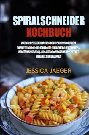 Sie ernähren sich low carb und haben keine Lust mehr täglich nur Salat und Fleisch zu essen, oder Sie möchten gerne mit einer Low Carb Ernährung anfangen? Sie sind Nudelliebhaber und scheitern bei jedem neuen Versuch beim Verzicht auf Kohlenhydrate? Im Internet finden Sie keine leckeren und einfachen Gerichte, welche sich mit dem Spiralschneider zubereiten lassen?