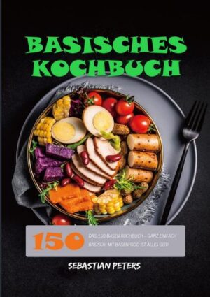 Das große Kochbuch zur Basischen Ernährung Viele Menschen möchten einen gesünderen Lebensstil integrieren. Dies ist immer eines der Top-Ziele an Neujahr. Allerdings bleibt es bei den meisten bei diesem Wunsch und sie kommen nicht wirklich ins Handeln. Haben auch Sie den Wunsch, sich gesünder zu ernähren und sich mehr mit Ihrer Ernährung auseinander zu setzen? Dann machen Sie jetzt einen Unterschied und kaufen Sie sich dieses Buch, um endlich wirklich etwas zu verändern! In diesem Buch finden Sie zuerst tolle Informationen über die basische Ernährungsform und warum diese so gesund für unseren Körper ist. Danach gibt es 150 leckere und vor allem abwechslungsreiche Rezepte. Sie finden leckere Frühstücksideen, Rezepte für Suppen und Salate, tolle Gerichte für das Mittag- oder Abend essen und leckere Desserts und Smoothies. Das erwartet Sie: ✓Was ist basische Ernährung? ✓Was versteht man unter basische Lebensmittel? ✓Was verursacht eine Übersäuerung in unserem Körper? ✓150 leckere Rezepte vom Frühstück bis zum Dessert ✓und vieles mehr …