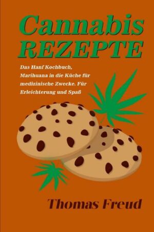 Kochen und backen mit Cannabis Das Kochen und Backen mit Cannabis wird immer populärer. Für medizinische Zwecke wird es bereits vermehrt eingesetzt. In den USA werden bereits verschiedenste Produkte auf der Basis von Cannabis zubereitet und verkauft. In Europa sind diese Produkte noch nicht erhältlich, daher muss man diese (noch) selbst herstellen. Beim Kochen mit Cannabis macht nicht nur die Zubereitung Spaß, auch der Verzehr der Speisen wird große Freude bereiten. Beim Selbermachen kann man die Dosierung und damit die Potenz an seine eigenen Bedürfnisse anpassen. Ebenso kann der Geschmack der Speisen auf die eigenen Vorlieben angepasst werden und damit erreicht man neben der gewünschten Wirkung auch hohen Genuss beim Verzehr. Die Wirkung von Cannabis in Speisen und Getränken Der Verzehr von Cannabis in Form von Lebensmitteln zieht andere Folgen mit sich, als wie wenn man es rauchen würde. Wie Cannabis nun wirkt hängt von mehreren Faktoren ab. So spielt die Potenz des Nahrungsmittels, die eigene Toleranz, die eigene Körperchemie und die verspeiste Menge eine wichtige Rolle. Beim Rauchen werden nur eine geringe Menge Cannabinoide durch jeden Zug aufgenommen (dafür aber relativ schnell), beim Essen wird eine große Anzahl potenter Cannabinoide aufgenommen, welche auf den Körper wirken. Beim Essen wirken diese erst in Wellen einsetzend und zeitverzögert, weil sie erst über die Verdauung in den Stoffwechsel gelangen. Viele Nutzer sind beim ersten Gebrauch von Cannabis in Form von Nahrung von der stärkeren Potenz und der viel länger anhaltenden Effekten überrascht. "Cannabis Rezepte" ist erhältlich im Online-Buchshop Honighäuschen.