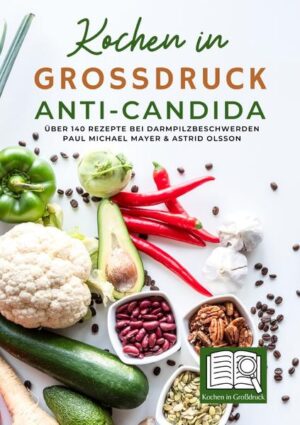 Schmackhafte Rezeptideen, dennoch Anti-Candida Echte Großdruck-Ausgabe - ein Buch aus der Reihe "Kochen in Großdruck" Dafür steht "Kochen in Großdruck": Echter Großdruck für perfekte Leserlichkeit Schriftgröße 18 Leicht lesbare Schriftart (Lucida Sans, Überschriften in Verdana) Augenschonender Zeilenabstand (1,5 bzw. 150%) Alles linksbündig formatiert Überschriften in Weiß auf Schwarz Cremeweißes Papier Ca. DIN A4-Format-Größe RIESIGE Buchstaben Die richtige Behandlung bei Candida-Beschwerden ist - nach einem Arztbesuch - oft schnell klar: Auf die pilzfördernden Lebensmittel verzichten und ggf. medizinisch begleitet weitere Maßnahmen ergreifen. Aber: Was ist, wenn man nicht weiß was nun gekocht werden sollte - und die typischen Standardvorschläge nicht schmecken? Schmackhafte Ideen, dennoch Anti-Candida: Probieren Sie zahlreiche, leckere Rezeptideen aus... Wie wäre es mit einem Curry mitsamt Spinat und Kartoffeln? Darf es ein Kidneybohneneintopf sein für Jene, die eine von innen wärmende Speise wollen? Auf der Suche nach einer tollen Brotaufstrichalternative, wie z.B. einen selbstgemachten Aufstrich mit Cashews? Soll es die Apfel-Avocado-Suppe mit Rucola sein, oder eher der Teriyakilachs mit Ingwer und Stevia? ...oder einfach mal mit einem Dattelmüsli der Start in den Tag lecker gestaltet werden? Jetzt zuschlagen und trotz Candida schlemmen!