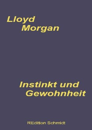 "Lloyd Morgan's contribution was indeed so outstanding as to warrant our considering him as one of the founding fathers of both comparative psychology and ethology. He wrote fourteen substantial books and we can do little more here than indicate very briefly the variety of topics which he illuminated and advanced by his studies. First, he had valuable points to make on the relations between the subjective and the objective approach. In short, he indicates that both are essential to the scientific method (Introd. Comp. Psychol., 1894). Then he investigated the nature versus nurture problem, concluding (in opposition to Wundt) that from a biological point of view one should restrict the term 'instinctive' to what is, to a greater or lesser degree, congenitally determined. In this he strongly supported the view that instinct is fundamentally species-specific behaviour (Habit and Instinct, 1896). As to the evolution of behaviour, his advice was 'stick to Observation and leave theorizing about the process of evolution to "armchair philosophers" ' (Life, Mind and Spirit, 1925). This was remarkable when we consider that his basic approach was that of a philosopher. He stressed the need for operational definitions, that is, he emphasized the importance of stating definitions specifically, and if possible operationally, since lack of such care can lead to misinterpretation and misconception (Habit and Instinct, 1896). He invented the term 'trial and error' as applied to learning, although for a while he spoke of 'trial and failure' and 'trial and practice'
