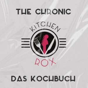 KitchenRox - The Chronic - Das Kochbuch ist ein Konzept-Kochbuch das gute und einfache Rezepte bietet und dabei immer wieder einen Link zum Thema Musik aufbaut. Die Rezepte sind auch nicht im klassischen Sinne als ein komplettes Gericht dargestellt, sondern bilden eine Art Baukasten um die Vielfalt und Flexibilität nicht einzuschränken.