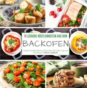 Ein Backofen + 76 Rezepte = Formvollendeter Genuss! Zahlreiche Backofengerichte warten darauf, von Ihnen ausprobiert zu werden. 0 % Gerede - 100% leckere Rezeptideen für den Ofen: Wie wäre es mit gefüllter Paprika mit Frischkäse? Lust auf eine glutenfreie Peperonipizza? Sollen Süßkartoffeln thailändischer Art sein... ...oder doch ein Preiselbeer-Pekannuss-Knuspermüsli für den guten Start in den Tag? Jetzt zugreifen und den eigenen Speiseplan mit aufregenden Backofengerichten aufwerten!