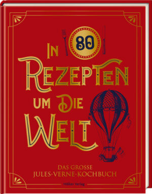 Das Must-have für alle Fans von Jules Verne! Begleiten Sie den berühmten englischen Gentleman Phileas Fogg und seinen Kammerdiener Passepartout auf ihrer atemberaubenden Reise im Wettlauf mit der Zeit! Köstliche Gerichte aus fernen Ländern machen diese Expedition zu einem Geschmackserlebnis der ganz besonderen Art: Verführerische Aromen des Nahen Ostens, Teigtaschen aus Hong Kong, ein Martini in San Francisco oder die englische Tea Time erweitern den kulinarischen Horizont und bringen den Klassiker der Weltliteratur endlich auch in die heimische Küche. Mit aufwendigen Illustrationen und den spannendsten Texten aus Jules Vernes großem Klassiker.