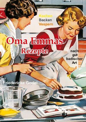 Oma Emma hat stets mit einer schlichten Handbewegung zu Tisch gebeten. Ihre Rezepte Sammlung ist deshalb sehr umfangreich. Darin finden sich üppige Festtagsgerichte ebenso, wie das Armeleuteessen, das längst sein Schattendasein verloren hat. So eine gute Köchin sie war, so lecker schmeckten auch ihre Torten, Kuchen und Gebäckstücke. Ob süß oder herzhaft, in ihren Aufzeichnungen ist für jeden Geschmack etwas dabei. Und was in der badischen Küche nicht fehlen darf, ist das vielseitige Abendbrot oder besser bekannt als das Vesper. Für Kochtipps, kleine Geschichten und humorvolle badische Redensarten, sorgen in diesem Kochbuch heimische Comicfiguren, die ihren Senf und ihre Schlauheiten dazugeben müssen, sowie zahlreiche Farbfotos. 178 Rezepte für jede Gelegenheit. Alles zusammen eine wunderbare Aufforderung die badische Tradition, die Einfachheit, den Humor und die über den Rhein geschwappte französische Esskultur zu genießen. Guten Appetit!