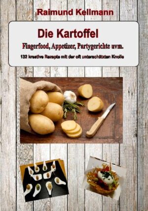 Die Kartoffel hat sich die letzten Jahrzehnte super entwickelt. Kannte unsere Oma die Kartoffel hauptsächlich als Salzkartoffeln und Kartoffelpüree, vielleicht noch als Klos oder Bratkartoffeln, kennen wir sie heute doch vielseitiger. Hier meine ich nicht Pommes oder evtl. noch Röstis sondern die ganze Bandbreite von Älplermagronen bis ziemlich gute Kartoffelschalenchips. Häufig wir die Kartoffel nur als Beilage gereicht, dafür ist sie aber oft viel zu schade. In diesem Buch ist sie Hauptperson, manchmal Beilage, manchmal deftig, manchmal süß aber immer lecker. Verzaubern Sie Ihre Gäste das nächste Mal mit schönen Kartoffelvariationen z. B. als Fingerfood oder Partysnack bzw. Partygerichte. Lassen Sie sich nicht von dem relativ langweiligen Aussehen der Kartoffel täuschen, Sie ist ein wahnsinns Verwandlungskünstler. Die Rezepte in diesem Buch eignen sich sowohl für Anfänger als auch für Fortgeschrittene. Sie sollten nur die Lust mitbringen die Möglichkeiten der Kartoffel immer wieder neu zu entdecken. Probieren Sie es aus!