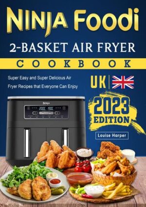 Ninja Foodi 2-Basket Air Fryer Cookbook UK 2023 Simple and delicious Ninja 2 Basket Air Fryer recipes for your Ninja Foodi dual zone air fryer. Ninja Foodi Dual Zone technology will allow you to fry multiple items at the same time at different temperatures and cooking settings. This alone will change the way you cook for yourself and your loved ones forever. Easy to understand recipes and simple instructions - all recipes include detailed ingredient lists, precise cooking times and simple instructions for each dish. Intuitive and easy to use, the Ninja Foodi 2 Basket Air Fryer air fries, bakes, reheats and dehydrates food at the push of a button, with results that are as delicious as they are beautiful. Delicious recipes that the whole family will love - with thoughtful tips and a variety of categories to suit your taste, you can choose from the following Stunning breakfast recipes Tasty snack and appetiser recipes Refreshing chicken and poultry recipes Juicy beef, lamb and pork recipes Crispy fish and seafood recipes Healthy vegetarian and side dish recipes Surprise dessert recipes and much more If you already own this appliance, then this cookbook could be the perfect cooking companion for you. You can use it to prepare all types of food. Delve into the recipes and get the kitchen up and running! Start your Ninja Foodi journey today!