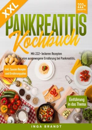 Dieses Pankreatitis-Ratgeber-Kochbuch ist voll von köstlichen, leicht zuzubereitenden Rezepten! Mit über 220+ Rezepten zur Auswahl, finden Sie in diesem Kochbuch bestimmt das, wonach Sie suchen... Was ist Pankreatitis? Pankreatitis ist der medizinische Begriff für eine Entzündung (Schwellung) der Bauchspeicheldrüse. Die Verdauungsenzyme, die die Bauchspeicheldrüse produziert, können zu Gewebeschäden führen, wenn sie entzündet ist. Ihre Lunge, Ihre Nieren und Ihr Herz können durch die Entzündungszellen, die von einer entzündeten Bauchspeicheldrüse produziert werden, geschädigt werden. Hier einige Tipps… Nehmen Sie über den Tag verteilt sechs bis acht kleine Mahlzeiten zu sich, um sich von der Pankreatitis zu erholen. Dies ist für Ihr Verdauungssystem einfacher als zwei oder drei große Mahlzeiten. Verwenden Sie MCTs als Hauptfett, da diese Art von Fett keine Pankreasenzyme zur Verdauung benötigt. MCTs sind in Kokosnussöl und Palmkernöl enthalten und in den meisten Naturkostläden erhältlich. Vermeiden Sie es, zu viele Ballaststoffe auf einmal zu essen, da dies die Verdauung verlangsamen und dazu führen kann, dass die Nährstoffe aus der Nahrung nicht optimal aufgenommen werden. Ballaststoffe können auch dazu führen, dass die begrenzte Menge an Enzymen weniger wirksam ist. (mehr Informationen finden Sie im Buch) Sie sind auf der Suche nach … ✅ 220+ leckere Rezepte (u.a. für Frühstück, Fisch, Fleisch, Vegetarisch, Snacks, Desserts uvm.) ✅ Einführung in das Thema ✅ Den richtigen Zutaten für magenschonende Kost ✅ Inklusive leckeren Saucen-Rezepten Leckere Gerichte und gute Anhaltspunkte gefällig? Dann greifen Sie jetzt zu!