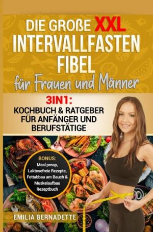 Dieses 2in1 Ratgeber & Kochbuch ist ein Geschenk an alle, die sich mit der gesunden Ernährung beschäftigen und keine Lust haben, lange in der Küche zu stehen oder Zutaten suchen zu müssen. Die Zutaten in diesem Buch sind völlig leicht & simpel zu finden und Preiswert. Ohne komplizierte Zubereitungen und dennoch ein Genuss. Diese und weitere Gründe haben mich dazu bewegt dieses Buch zu schreiben und Ihnen diese Informationen als Mehrwert anbieten zu können. Lassen Sie mich eine Einführung mit den wichtigsten Punkten und interessanten Fakten präsentieren. Ob für Singles, oder die ganze Familie, hier ist für jeden etwas dabei. Kleine Einblicke in das Buch, diese Bereiche erwarten Sie •Grundbasics (Fastenarten) •Gesund abnehmen ohne hungern •Stoffwechsel beschleunigen •Grundrezepte (Vegge & Vegan freundlich) •Gluten-Laktose freie Rezepte •Gesunde „Fast-Food“ Rezepte •Meal-Preap Rezepte Bonusteil: •Vor & Nachteile (das Unerwähnte) •Micro & Makronährstoffe •Intervall & Keto •Ausdauersport •Muskelaufbau •Yoga •Tipps & Tricks Wir wünschen Ihnen viel Spaß beim Ausprobieren der Rezepte und hoffen Sie können die gewonnene Zeit sinnvoll nutzen.