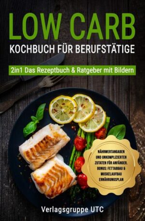 ★ Rezepte mit Bildern ★ Schmackhafte Low Carb Rezepte mit unkomplizierten Zutaten zaubern! Low Carb Rezepte in allen Sorten und Arten! Einfach von Zuhause schnell zubereitet, ob zum direkten Verzehr oder doch zum Aufbewahren. Wer liebt sie nicht? Die einfache Low Carb Ernährung, die so viel Gewinn mit sich bringt? Low Carb Ernährungsformen sind auf der ganzen Welt verteilt und bekannt und gleichermaßen beliebt! Es gibt die unterschiedlichsten Ersatzprodukte, die Unterschiede der Ernährung beginnen mit der Zubereitung und enden im Geschmack. Auch Low Carb Nudeln sowie Low Carb Frühstücksideen sind schnell hergestellt, so dass sich ihre Ernährungsform immer ihrem Zeitfenster anpassen kann, mit diesem Low Carb Buch ist alles möglich. Mit diesem Buch erhalten Sie nicht nur die Möglichkeit ihre Ernährung umzustellen, sondern auch wundervolle Anregungen und Ideen für Einsteiger, mit wertvollen Erklärungen! Du erhältst von mir, absolut die besten Low Carb Rezepte und die perfekte Lösung mit diesem Low Carb Buch! Erhalte Einblicke in das wundervolle Land der Low Carb Ernährung mit 100 Rezepten: ✓ Begib dich auf eine Reise in die Low Carb Welt! ✓ Ratgeber & Kochbuch (2in1) ✓ Unkomplizierten Zutaten ✓ Schmecke den Unterschied des selbstgemachten ✓ Rezepte mit Bildern ✓ Holen Sie sich das Glücksgefühl der Low Carb Ernährung in ihr Zuhause ✓ Eine Ernährungsform, viele Varianten ✓ Vielseitig einsetzbar und immer passend ✓ Auch Vegan und Vegetarisch wandelbar ✓ Praktisch, einfach und abwechslungsreich ✓ Bezaubernde Kreationen für die Sinne ✓ Für jeden Geschmack etwas dabei ✓ und vieles mehr Greife zu den wenigen & unkomplizierten Zutaten die nötig sind und zaubere Dir Dein Geschmackserlebnis! Mit nur einem Klick hast Du jetzt die Möglichkeit, in die Welt der Low Carb Ernährung zu reisen! Sinne wecken - Emotionen loslassen - Purer Gaumenschmaus